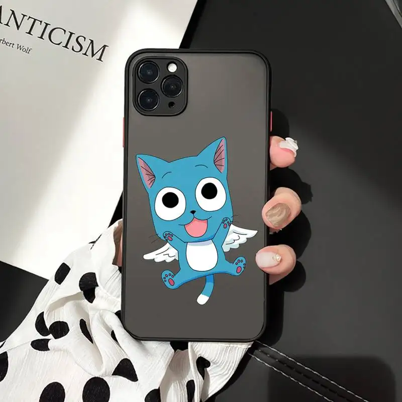 

FAIRY TAIL Phone Cases matte transparent For iphone 7 8 11 12 plus mini x xs xr pro max cover
