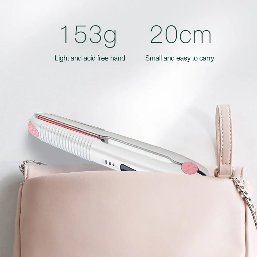 Плойка для завивки волос портативная беспроводная с USB-разъемом | Красота и