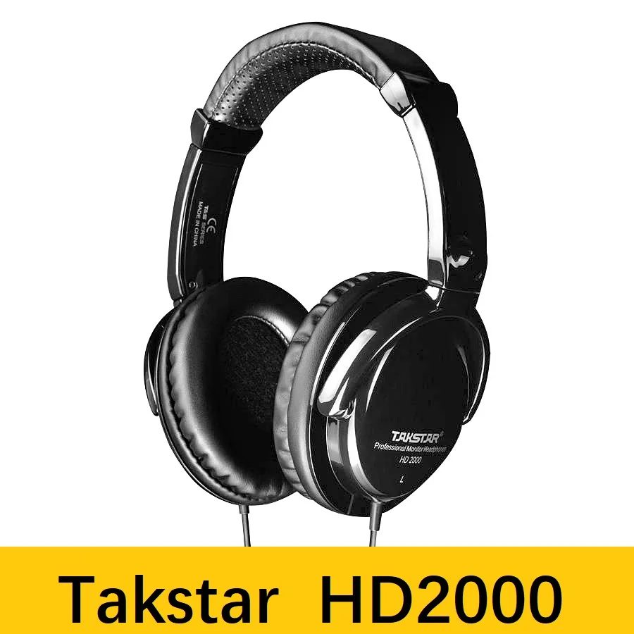 Высококачественные стереонаушники Takstar HD2000 профессиональные динамические