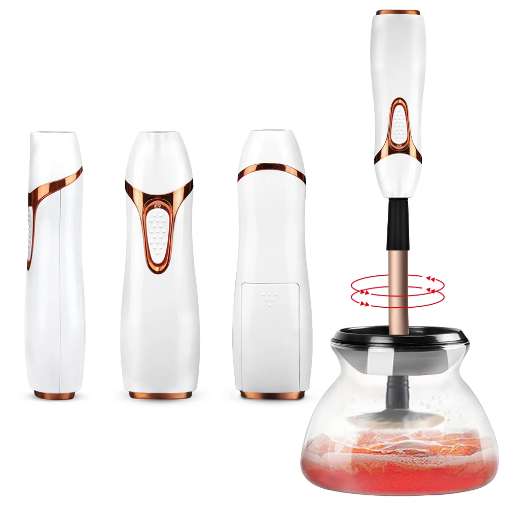 Электрическая щетка для макияжа набор сушки 10 секунд Силиконовые кисти