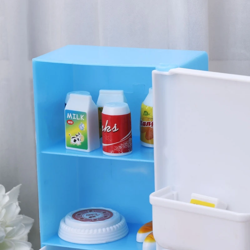 Новинка 2021 игрушечный набор для кукол в холодильнике кукольный дом холодильник