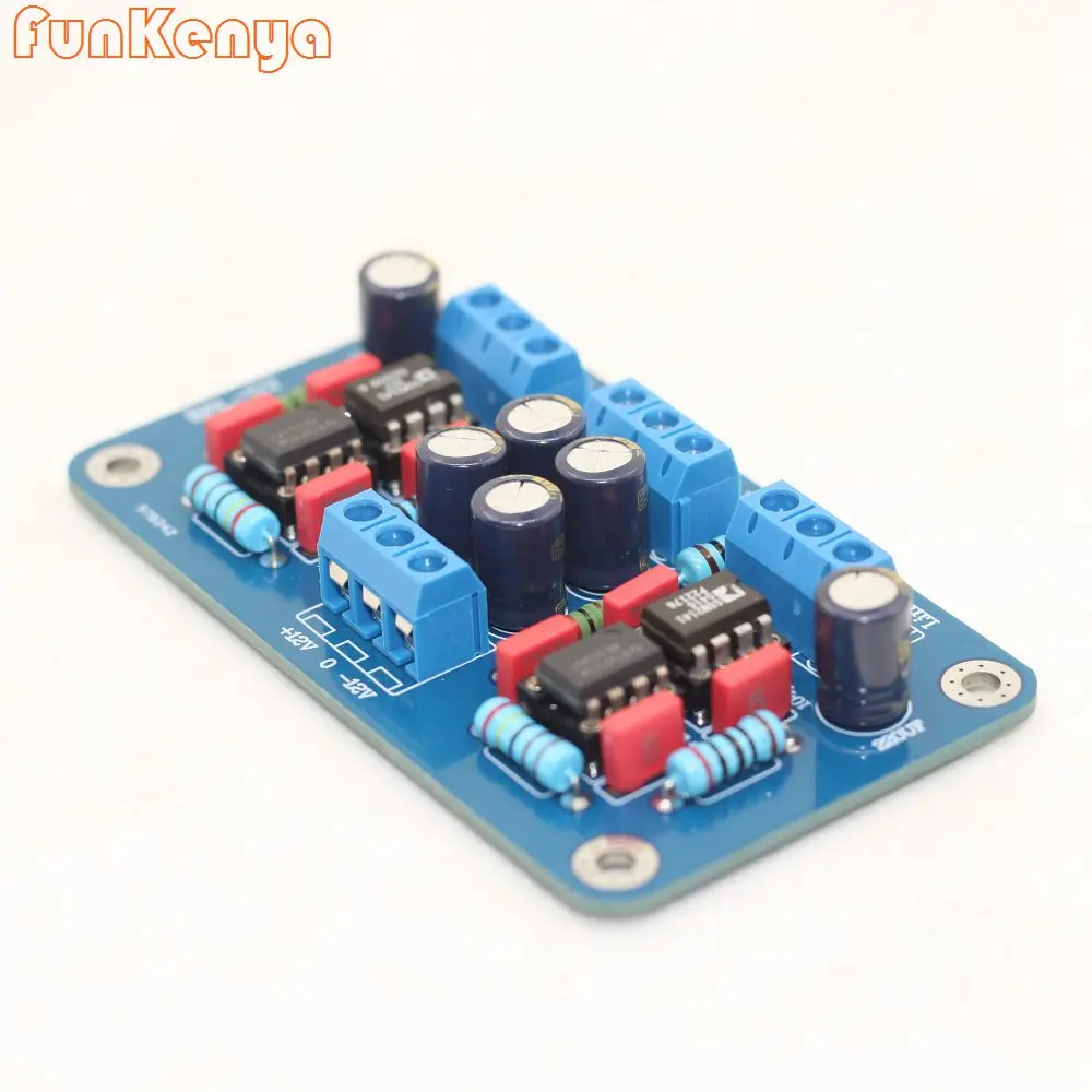 SSM2141 сбалансированный вход XLR в RCA Односторонний выход сигнала готовая плата DAC