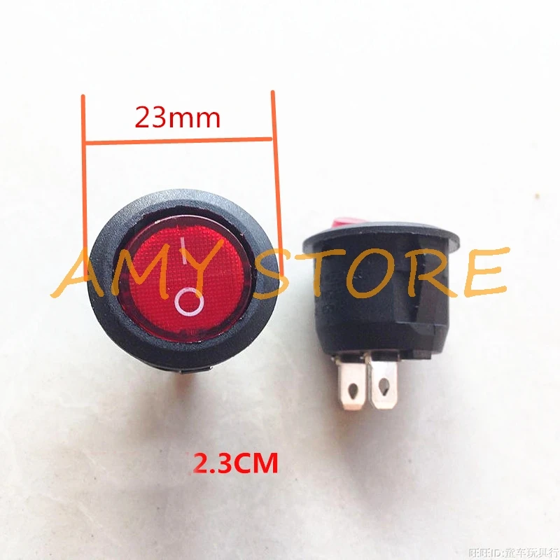 

1) Кнопка питания 23 мм, 26 мм, 28 мм, кнопка запуска, переключатель дистанционного управления, игрушечный автомобиль, автомобиль, мотоцикл, трехколесный велосипед для детей