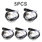 5 шт. Zastone Walkie Talkie Earpiece 2 Pin K Plug PTT Air для акустической трубки, наушников портативная радиогарнитура наушники для Baofeng