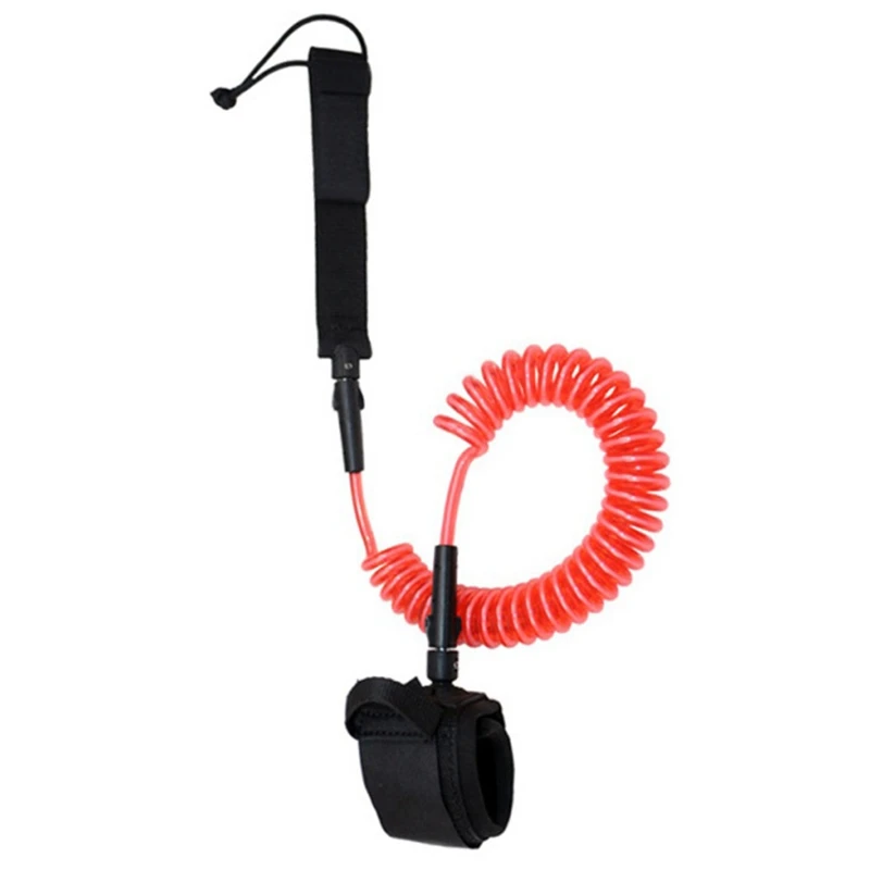 10Ft Coiled Surfboard Leash Surfing Stand Up Paddle Board Surf Tpu Cord | Спорт и развлечения
