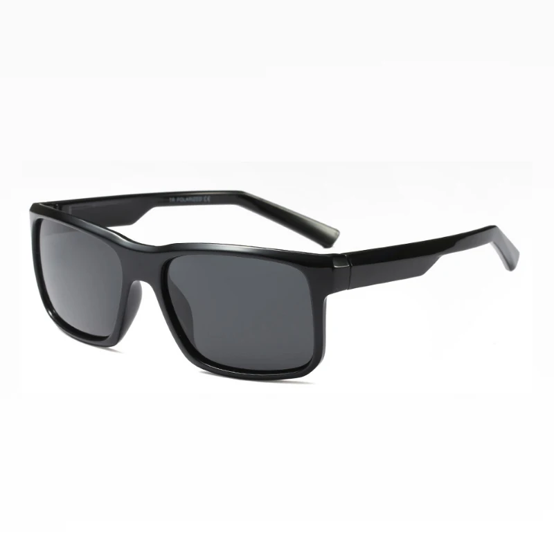 Очки солнцезащитные Мужские квадратные поляризационные антибликовые в стиле
