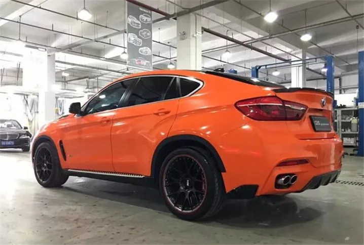Спойлер для BMW X6 высококачественный спойлер из углеродного волокна P Performance Style 2015