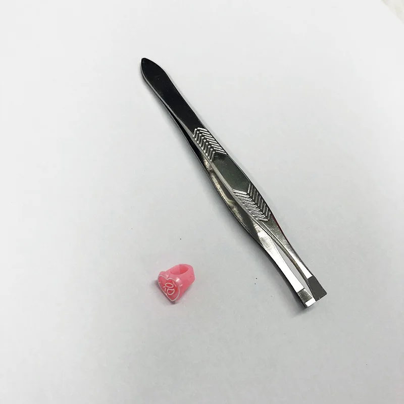 1 шт. пинцет для бровей Профессиональный из нержавеющей стали женские пинцеты и