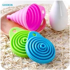 1 шт., складная силиконовая мини-воронка для дозирования жидкости