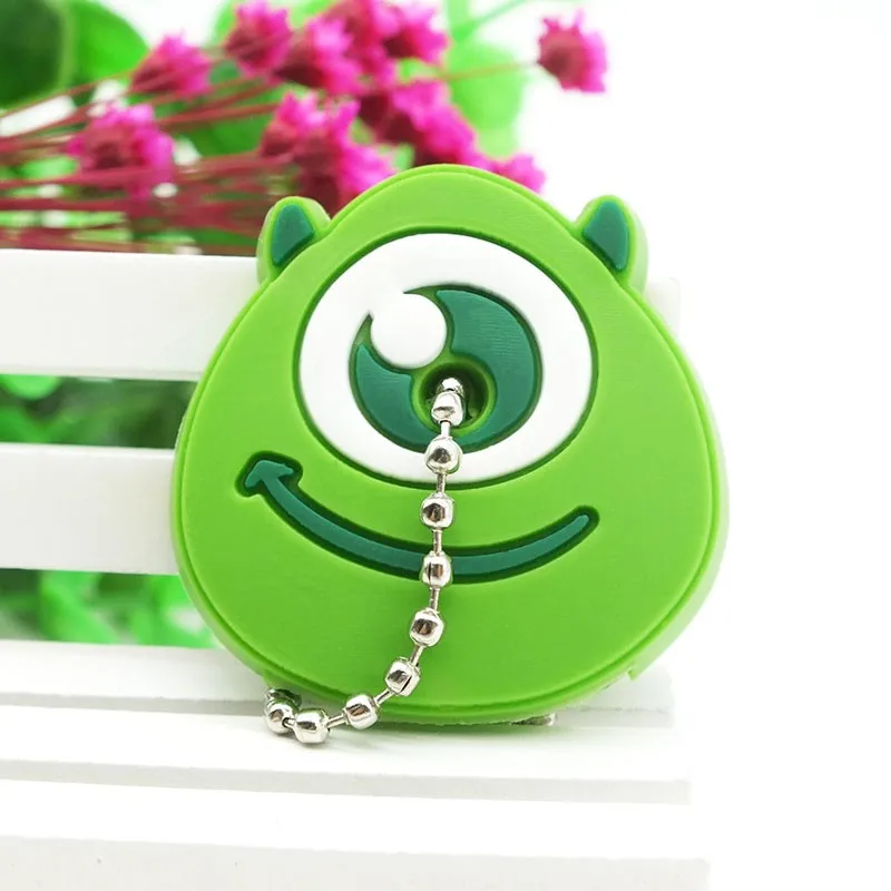 Новый защитный чехол для ключей мультяшный силиконовый органайзер аксессуары и