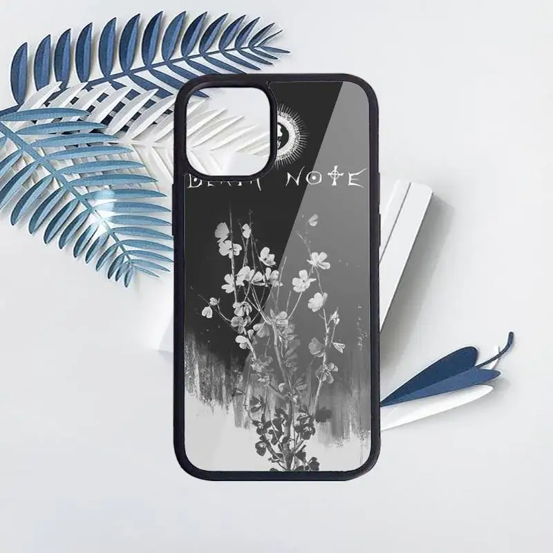 

Death Note Ryuk anime manga Phone Cases PC for iPhone 11 12 pro XS MAX 8 7 6 6S Plus X 5S SE 2020 XR Luxury brand shell funda