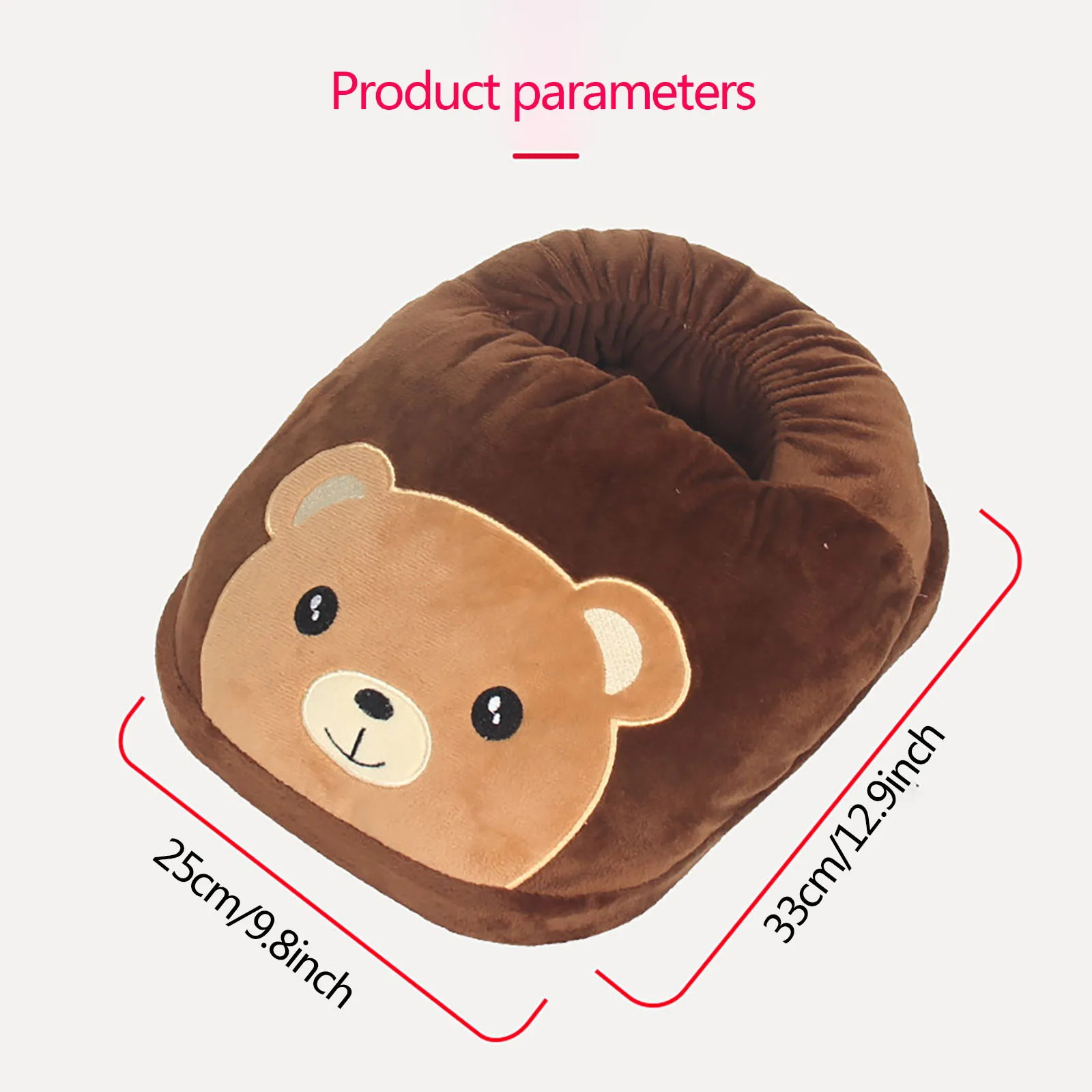 

Kawaii Toys Cartoon Winter Foot Warmer Plug In Electric Heating Shoe Heater Keep Warm Mat Clear Outline And Lifelike Home Decor
