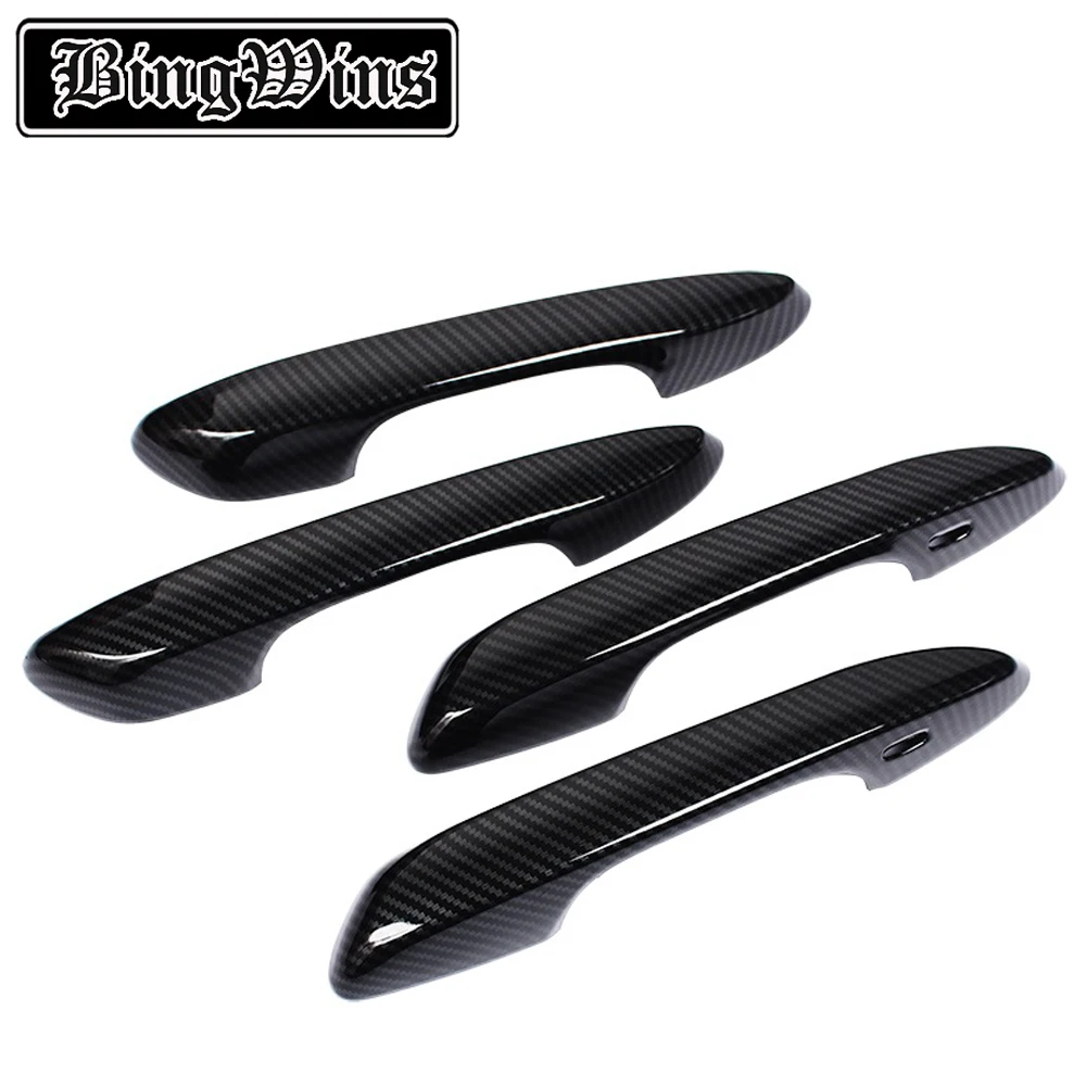 

Car style For Lexus UX260H UX200 refitted outer door bowl handle door wrist carbon fiber pattern handle stick