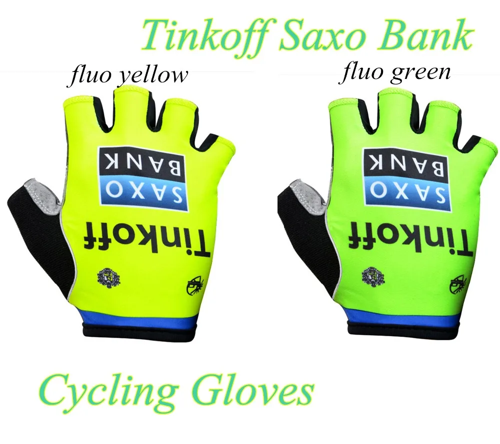 TINKOFF перчатки для велоспорта с полупальцами, Нескользящие гелевые накладки, флуоресцентные цвета, перчатки для горного велосипеда, перчатки для мужчин и женщин, спортивные велосипедные перчатки
