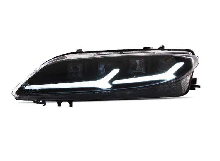 2 шт. автомобильный стиль все-светодиодный фары для Mazda 6 2003-2008 для 6 Головной фонарь светодиодный DRL Объектив двойной луч H7 HID Xenon bi xenon объектив