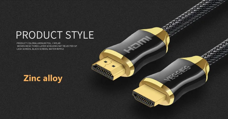 HDMI кабель 2,0 версия 4K 60Hz кабель Шнур для PS4 tv 4K Hdmi сплиттер удлинитель адаптер 0,5 м 1,5 м 2 м 3 м аудио и видео кабель