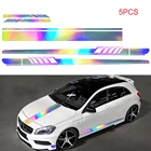 Модный спортивный автомобиль WRC полосатый автомобиль наклейка Сделай Сам дверь Талия линия моделирование винил передняя крышка зеркало заднего вида декоративные аксессуары