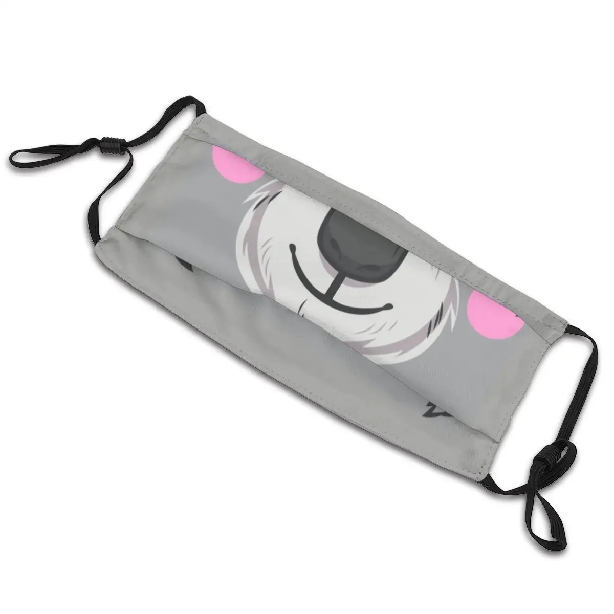 Многоразовая маска для лица Koala Smile взрослых респиратор с милым мультяшным