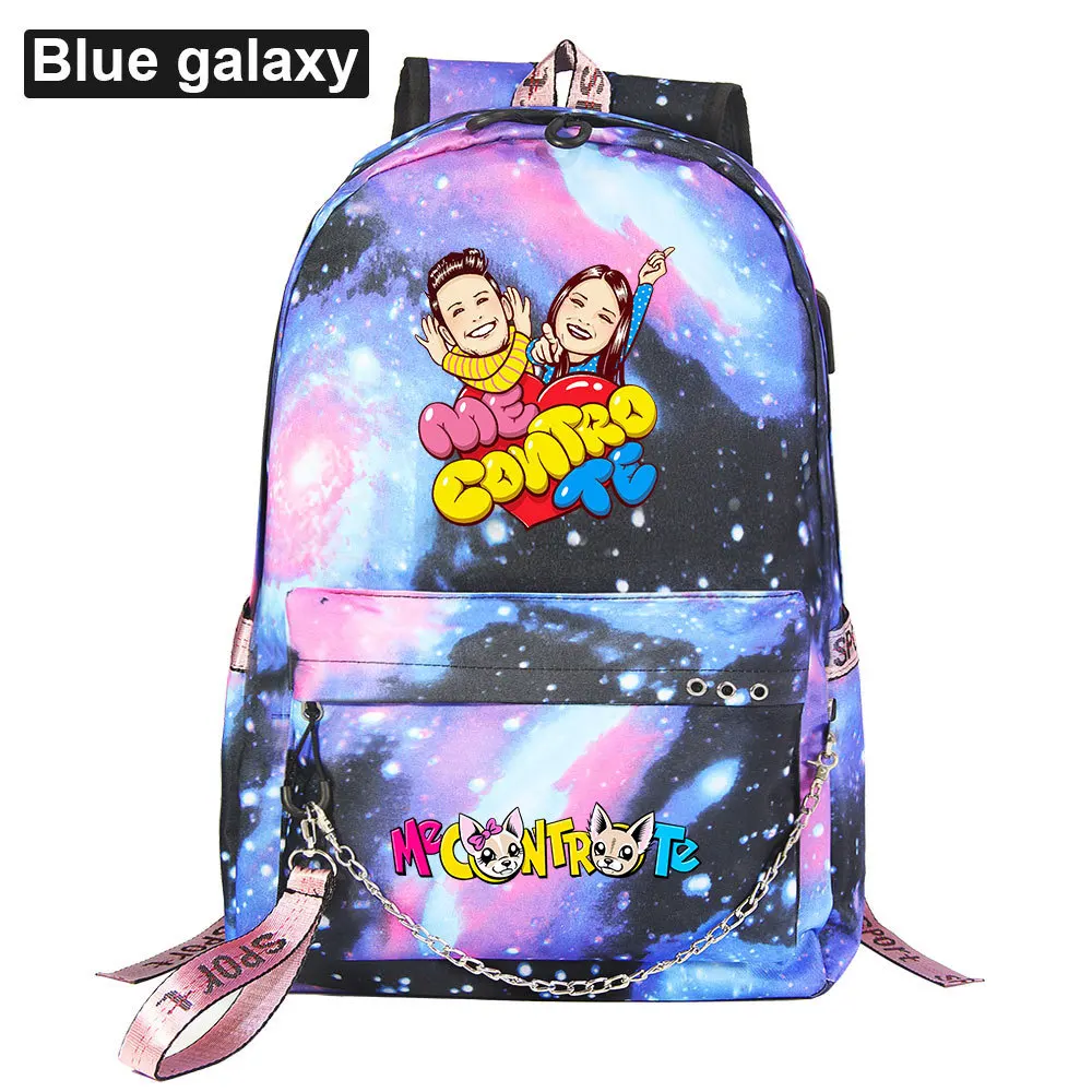 

Hot Me Contro Te Backpack For Teenager Kids Student Travel Bags Backpack Women Men USB Charging Chain Bundle Bookbags Mochila