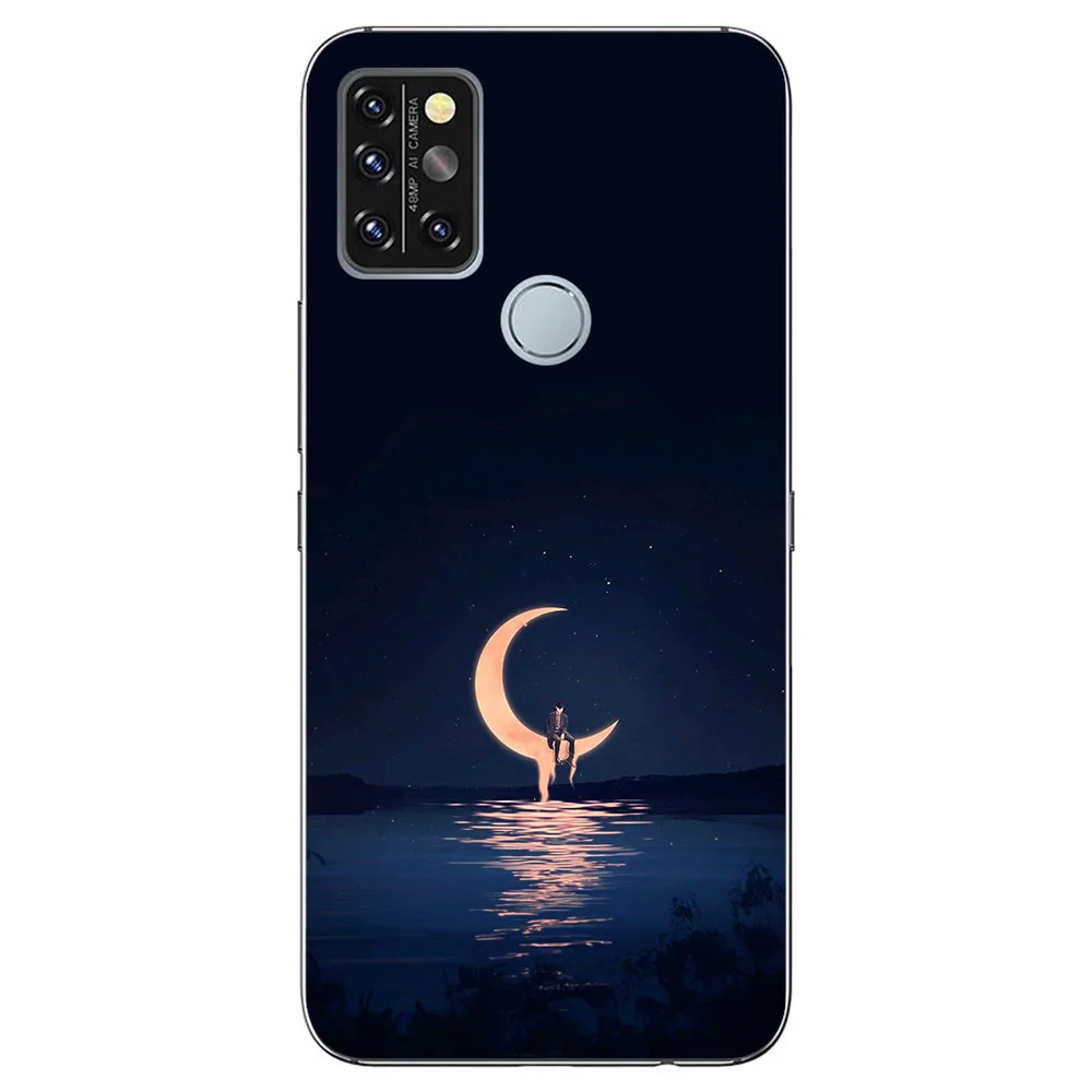 i am alone phone case for umidigi a9 a9 pro a9 max 2020 fashion color cartoon printed paint mobile for umidigi a9 a9 pro a9 max free global shipping