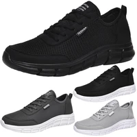 holfredterse summer autumn shoes for men sneakers running man casual lightweight shoes big plus size 39 48 blackwhitegrey 0217