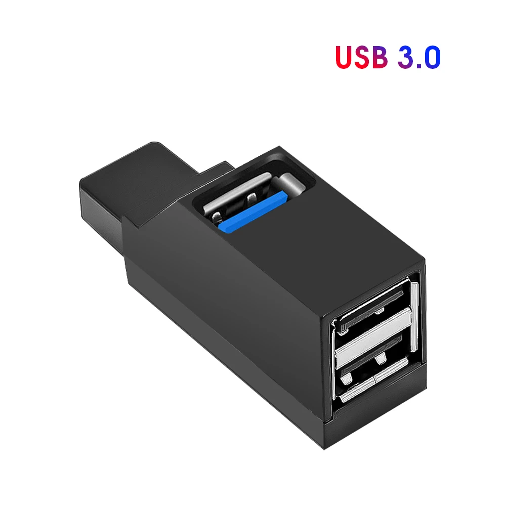 Порт able Mini 3 порта s USB 0 Hub Высокоскоростной разветвитель для передачи данных