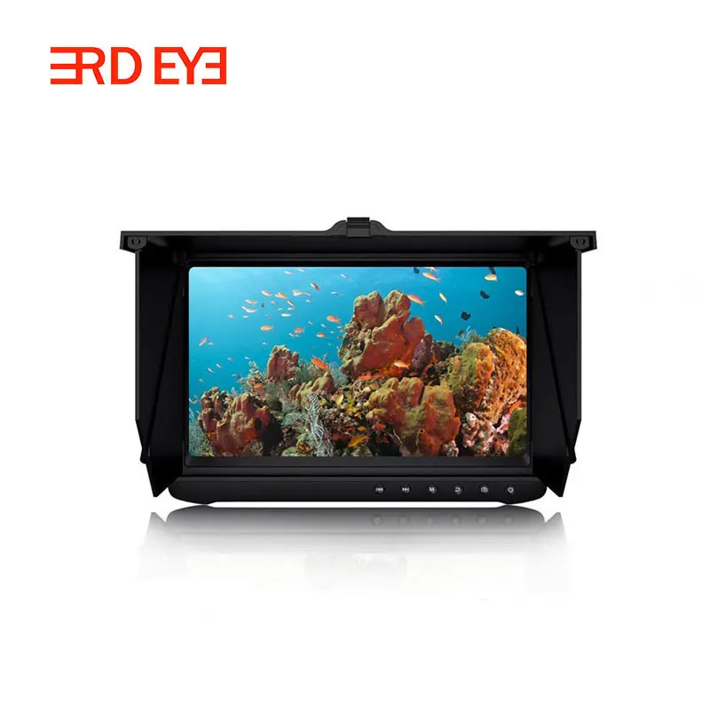 Дешево Видеокамера 3RD EYE 2.0MP HD для рыбалки, рыболокатор, подводный рыболокатор для льда, 12 шт. инфракрассветодиодный с 7-дюймовым ЖК-монитором, компле...