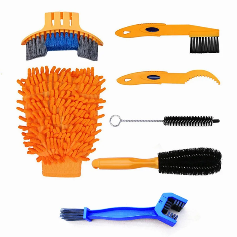 

Щетки для мойки велосипедной цепи, набор инструментов для чистки и ремонта горных велосипедов