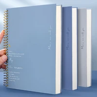 b5 spiral notebooks diary journals school office supplies 150 sheets notepad planner line agenda 2021 stationery coil notebook