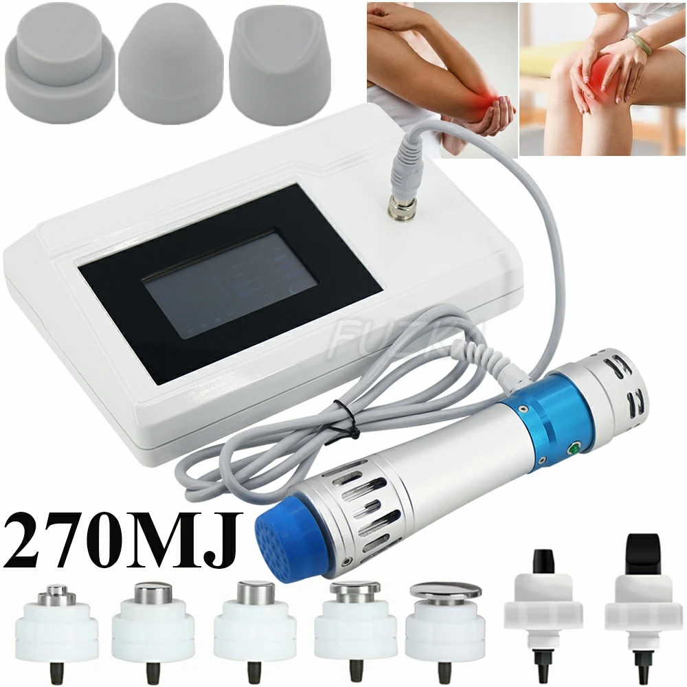 

270MJ Shockwave Therapy Machine 2023 New Shock Wave For Pain Removal Erectile Dysfunction ED Treatment Shoulder Massager