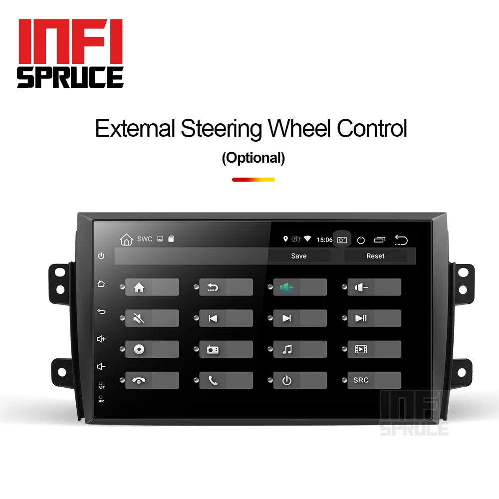 32G Android 9,0 автомобильный dvd для Suzuki SX4 2007-2013 с 2GB ram gps 3g-4G wifi gps навигация Радио Видео Аудио плеер стерео