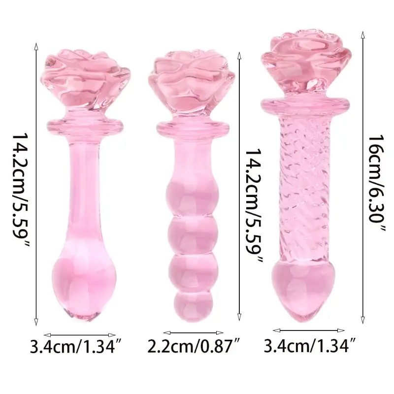 Анальная пробка Стимулятор точки G массажный фаллоимитатор для женщин и мужчин |