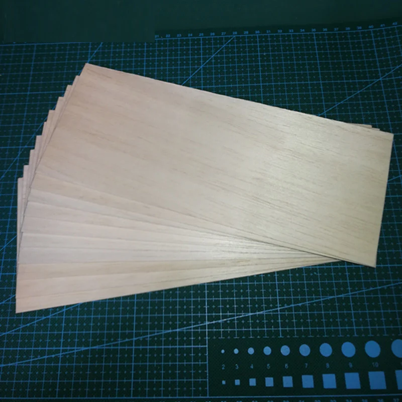 

10 шт./компл. 1-10 мм Толщина самолет светильник древесной щепы, модель Материал 200 мм * 100 мм пробкового дерева простыни DIY ручной работы авиации ...