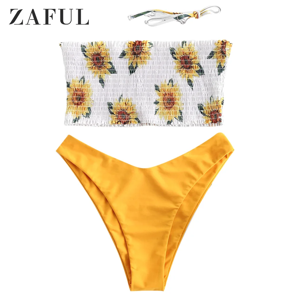 

Купальник-бикини с цветочным рисунком