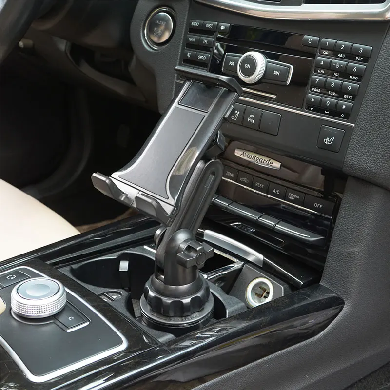 

Universal Cup Holder Tablet Mount Car Mount Adjustable Gooseneck Cup Phone Holder Car Cradle for iPad 12.9 iPhone 12 x