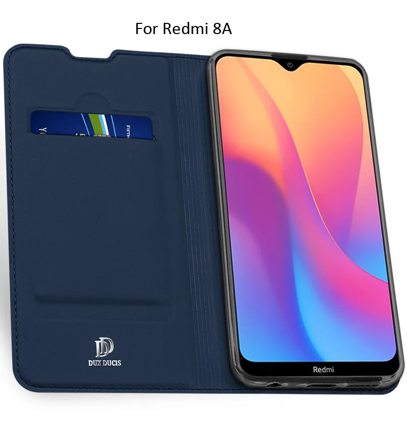 DUX DUCIS чехол для Xiaomi Redmi Note 8 Pro 8T 8A Книга Флип кожаный бумажник чехол