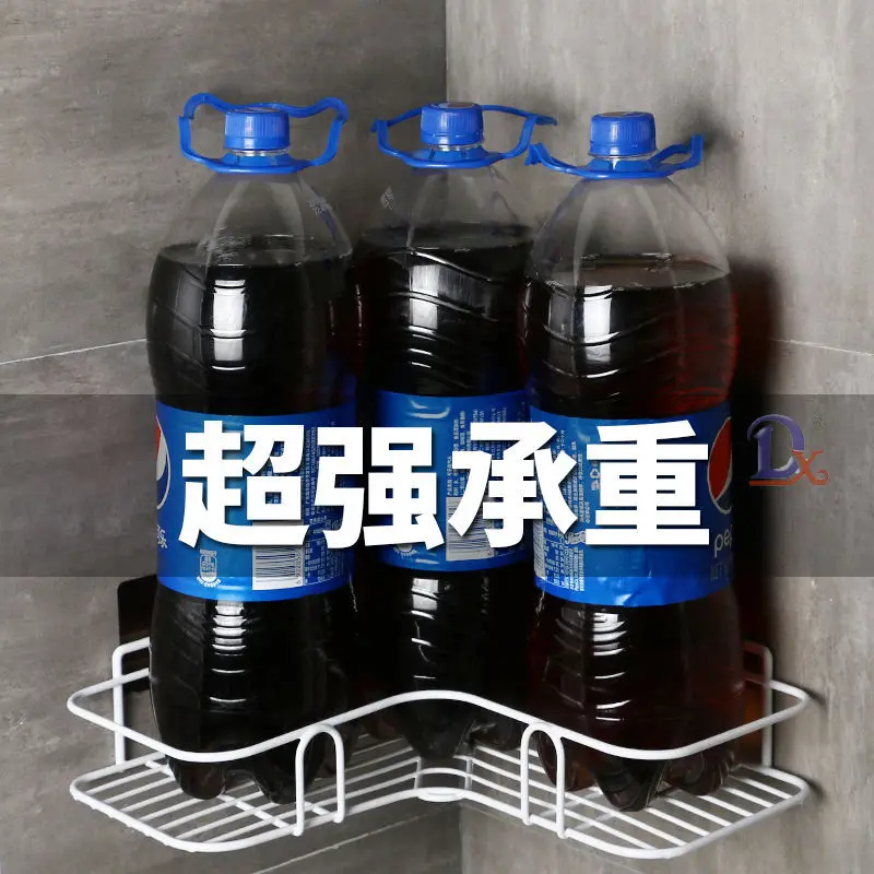 Ванная комната угловая полка для рама душевая кованый железный кухонный стеллаж