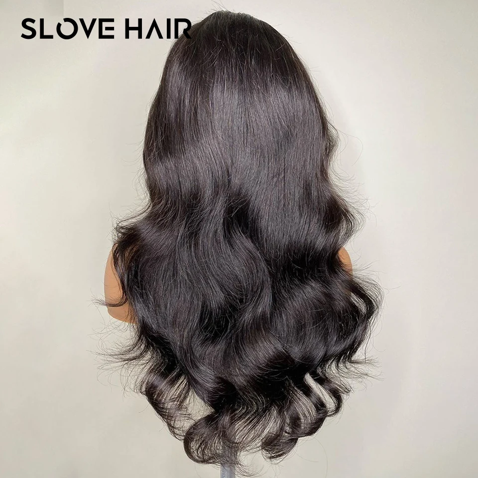 150% длинные волнистые человеческие волосы 4x 4 на шнуровке спереди парики для