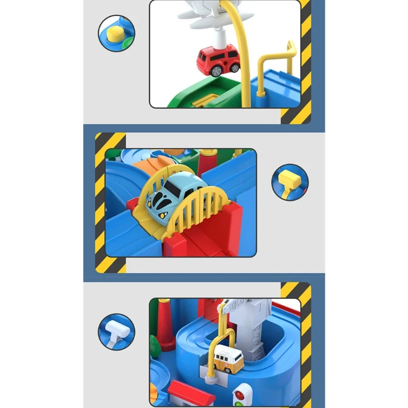 Автомобиль модель города спасательный Дошкольный обучающий игрушечный