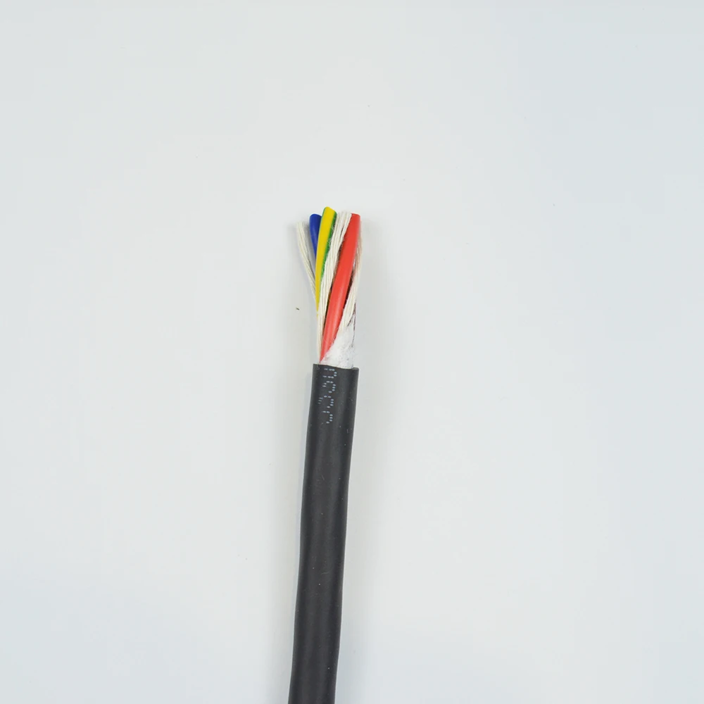 Кабель PUR jacket черного цвета 10 м неэкранированный безгалогенный многоцветный