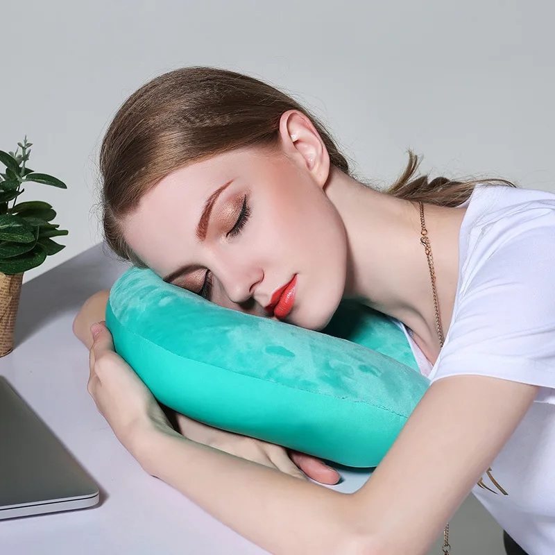 Новые 20 видов микробусин u-образная подушка для путешествий чистая полоса