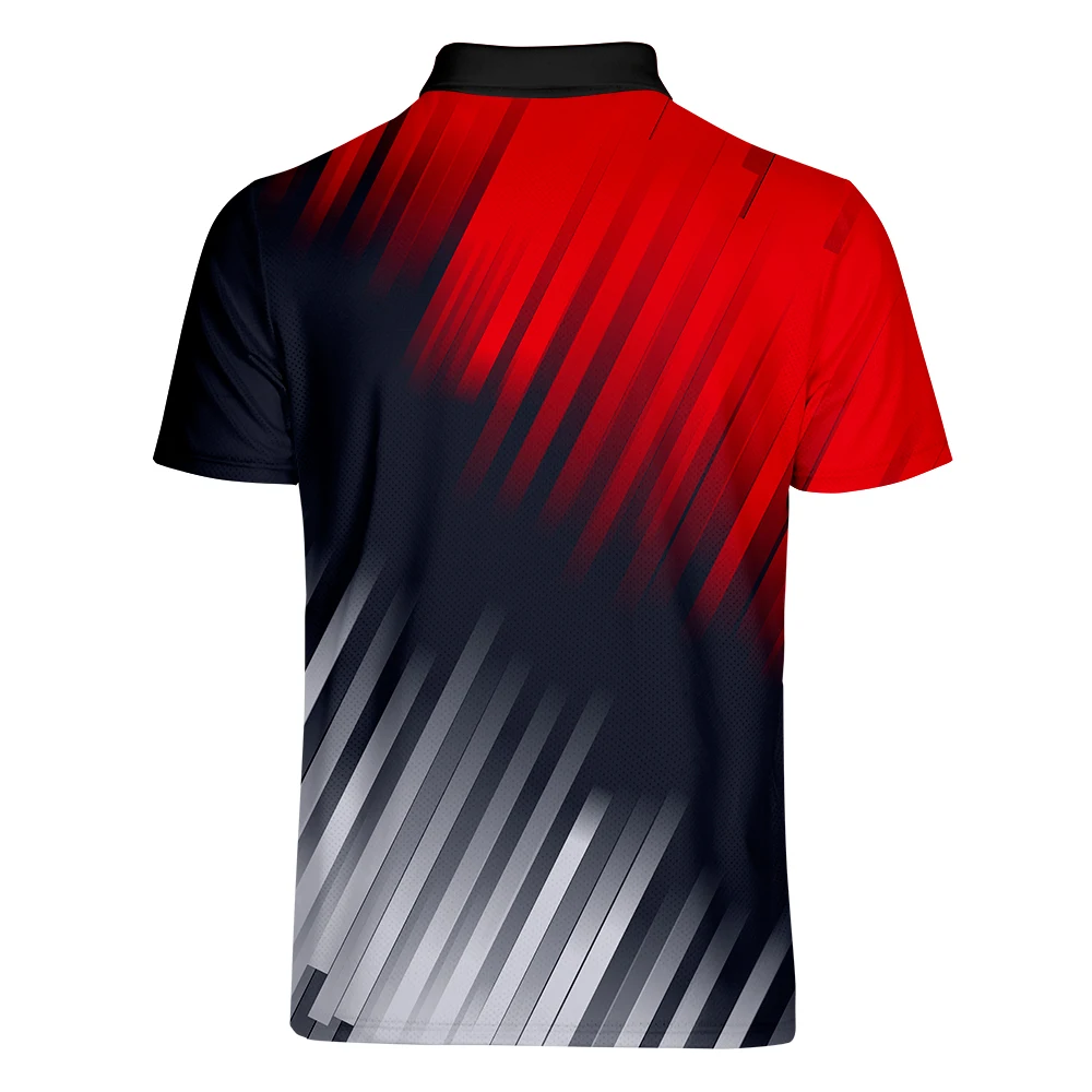 WAMNI Tennis Fashion Polo 3D рубашка Спортивная рубашка с отворотами плюс размер брендовые футболки-поло одежда футболки Топы Прямая поставка