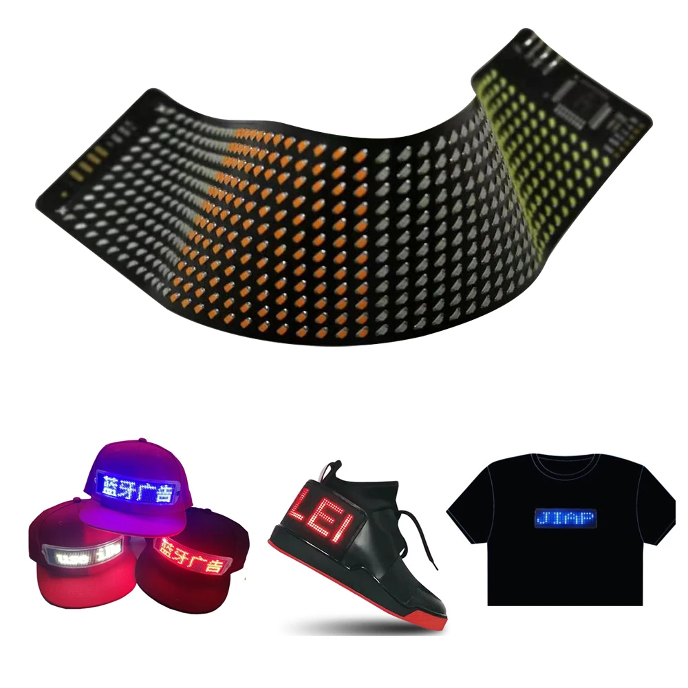 Мобильный телефон Поддержка приложение светодиодный головной убор светящиеся