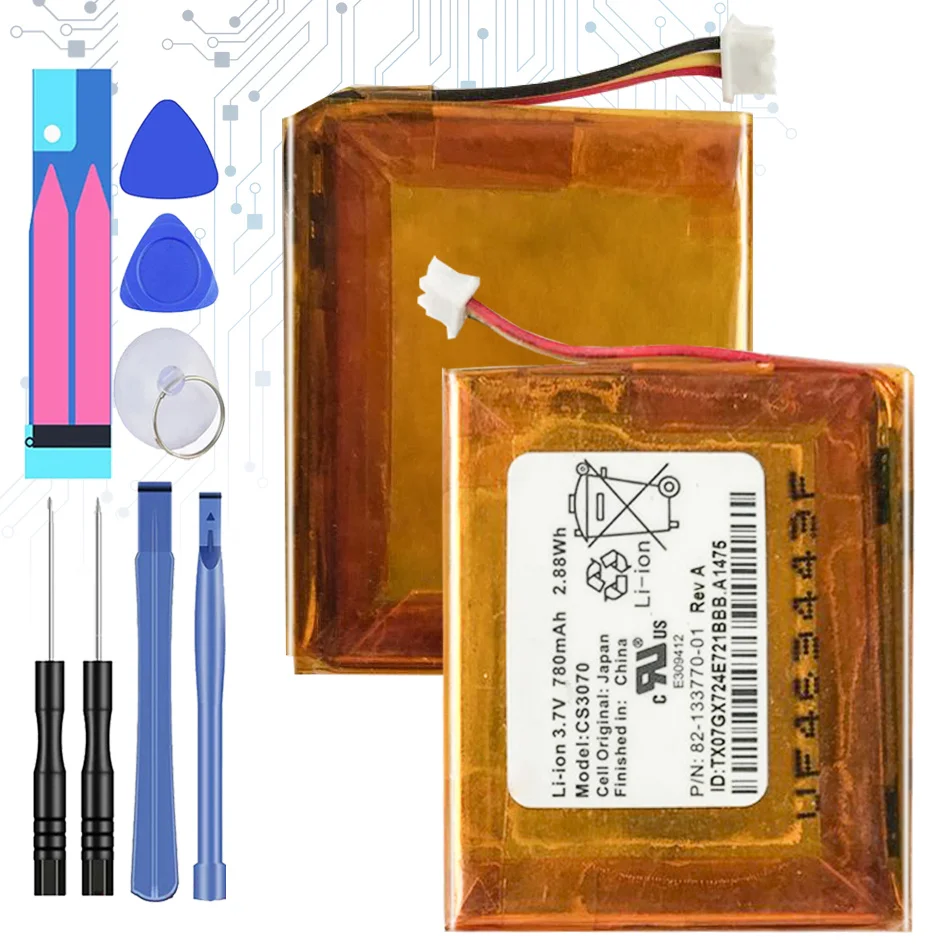 

82-133770-01 Replacement Battery for Motorola Zebra CS3070 CS3300 780mAh