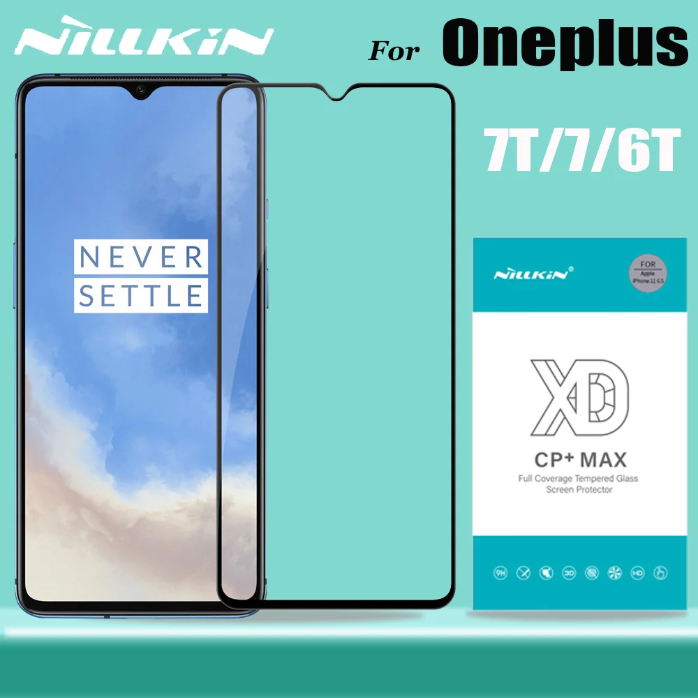 Защитное стекло Nillkin для Oneplus 7T 7 6T защитное XD с полным покрытием 3d-стекло One Plus |