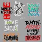 Авторские фигурки, буквы, наклейки, тепловые виниловые наклейки для глажки, Декор, Термотрансферная печать, DIY аппликации