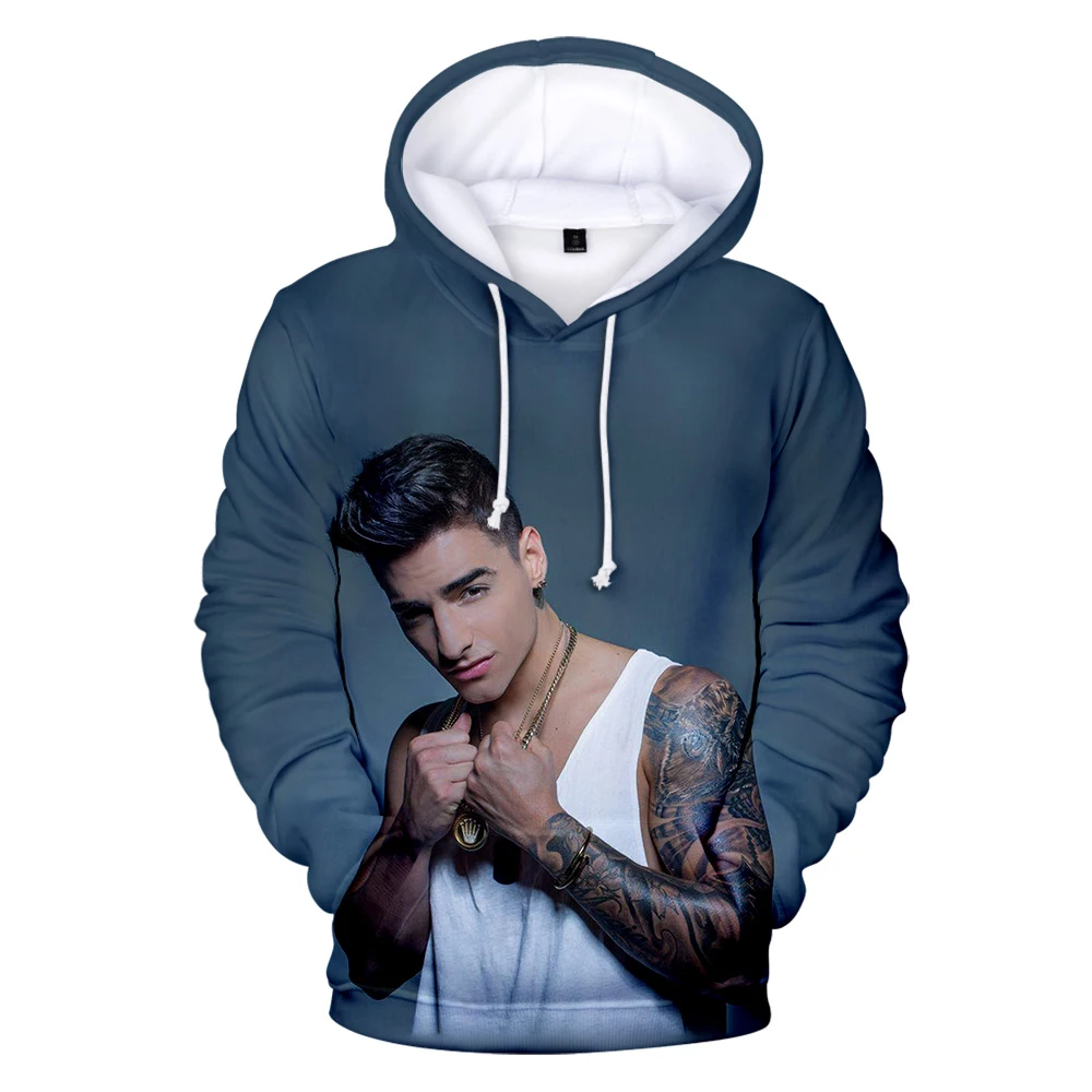 

New Spring Hoodies Maluma 3D Hoodies Men/Women Sweatshirt Popular High Quality Maluma Harajuku Boy's Hoodies Plus Size
