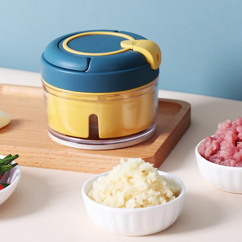 

TUUTH Multifunctional Garlic Slicer Manual Ginger Garlic Crusher Chopper For Meat Fruit Vegetable Cutter Kitchen Accessories