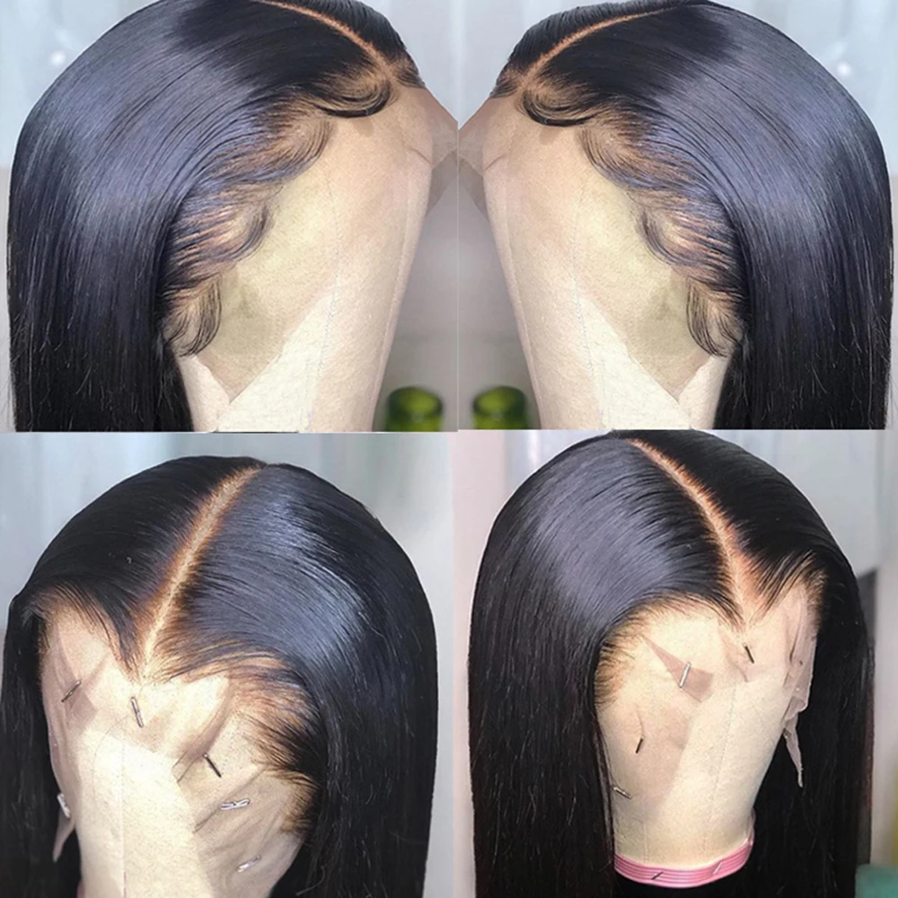 Sapphire Straight Peruvian Pre Plucked Full Lace Human Hair Wigs Glueless Full Lace Wigs Natural Full Lace Wig With Baby Hair