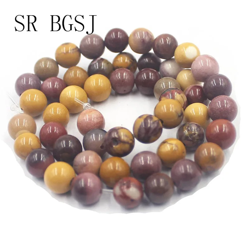 Free Shipping 4mm-16mm Mookaite Jaspers Gems Loose Natural Round Stone Beads DIY String 15" | Украшения и аксессуары